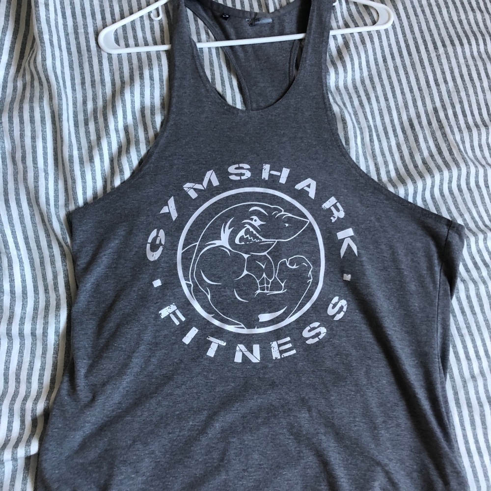 Grey Gymshark Legacy Stringer